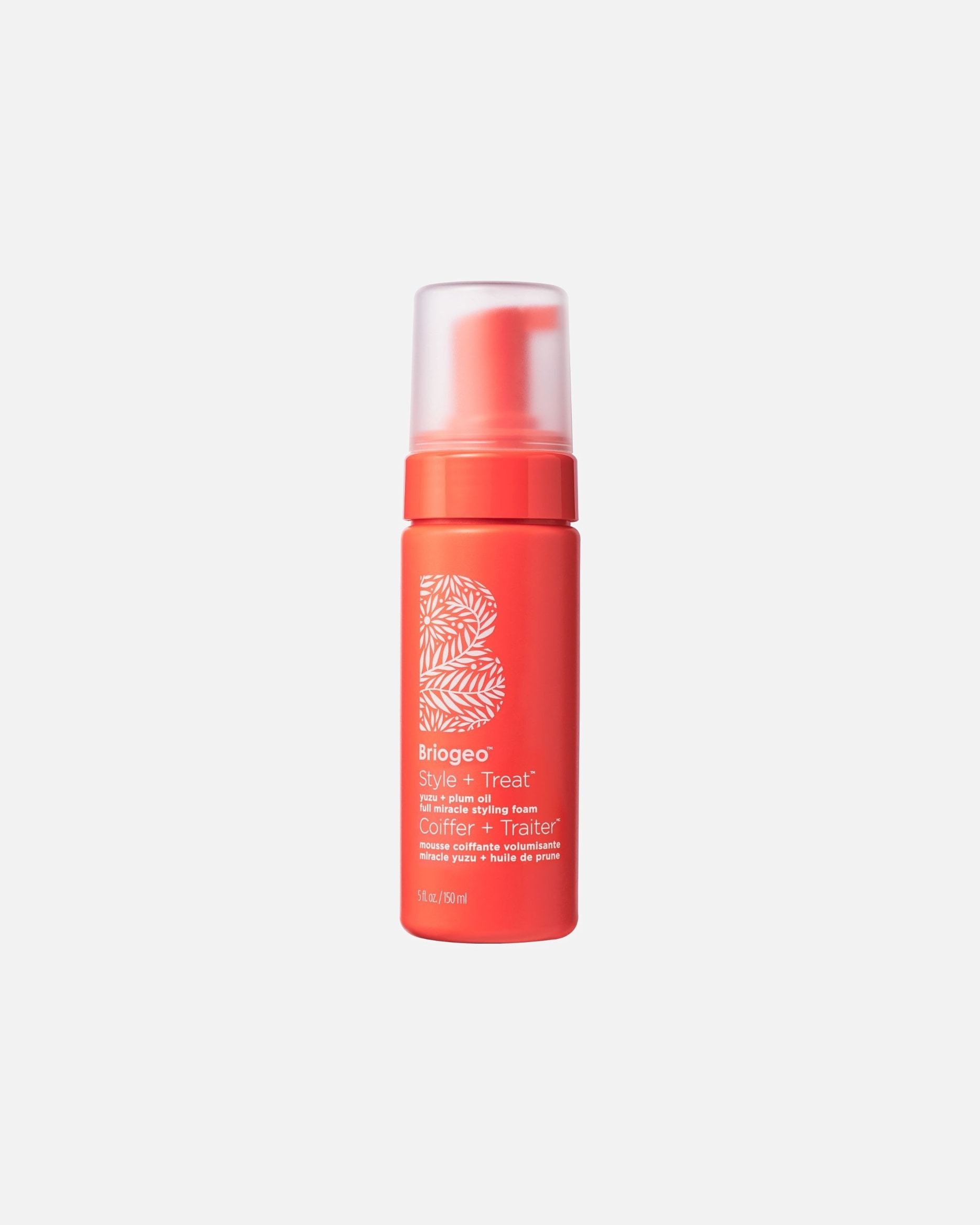Briogeo pjena za kosu Style + Treat™ Yuzu + ulje šljive – 150 ml