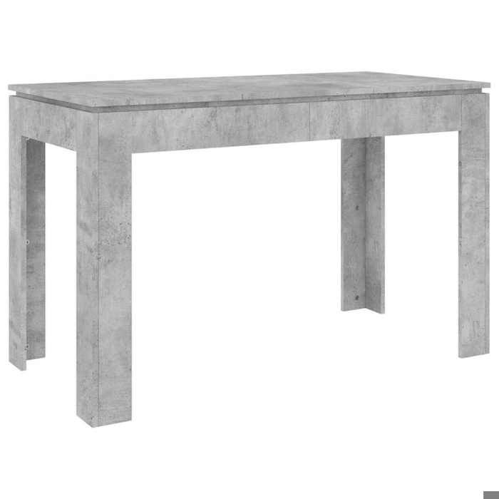 Precio bajo - Muebles de salón/cocina - Solo mesa de comedor - Gris hormigón 120x60x76 cm Madera de ingeniería (476450586836)