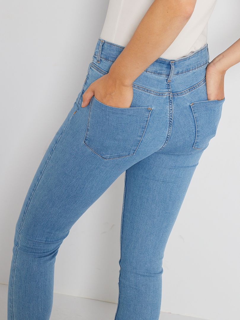 Calça jeans skinny elástica - double stone