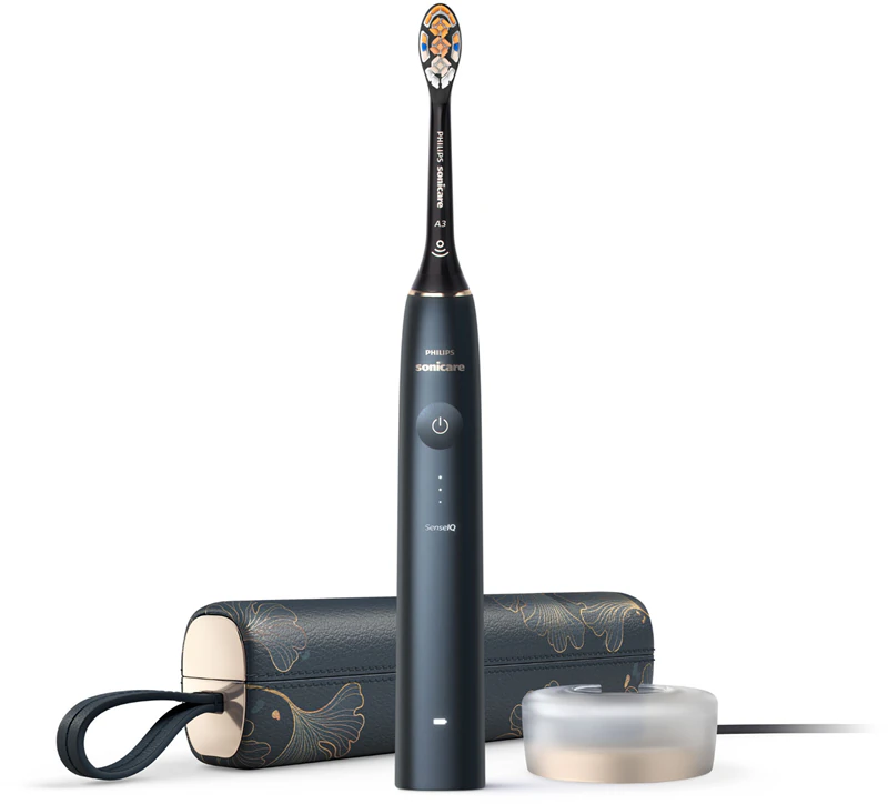 Escova de dentes elétrica sônica Philips Sonicare 9900 DiamondClean Prestige Edição Limitada HX9992/42 com aplicativo