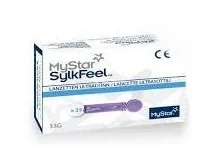 MyStar SylkFeel 33G lancetten, 25 stuks
