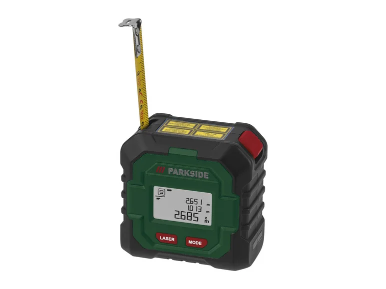 Telemetrie laser wireless PARKSIDE® cu bandă de măsurare PLMB 4 C2, 50 m