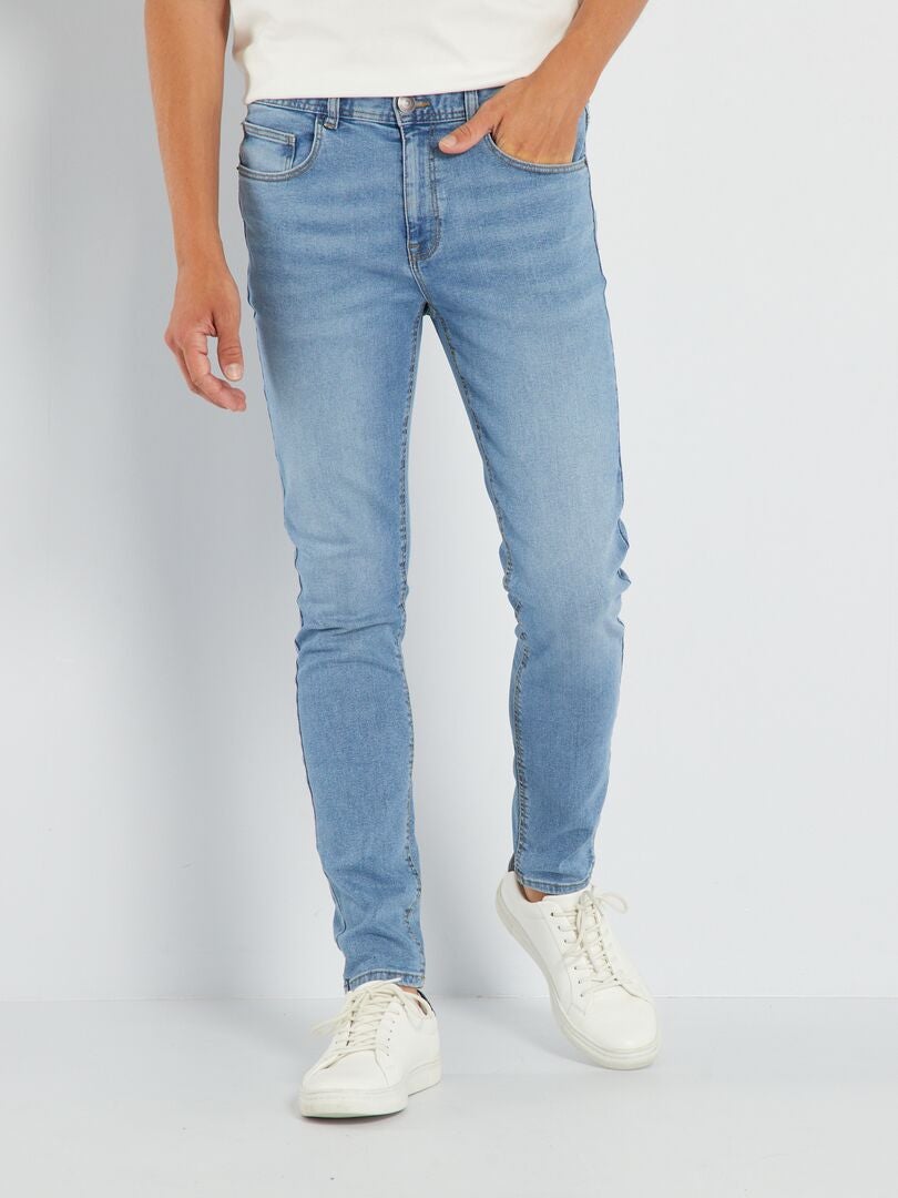 Pantalones vaqueros ajustados - Talla L32 - Azul