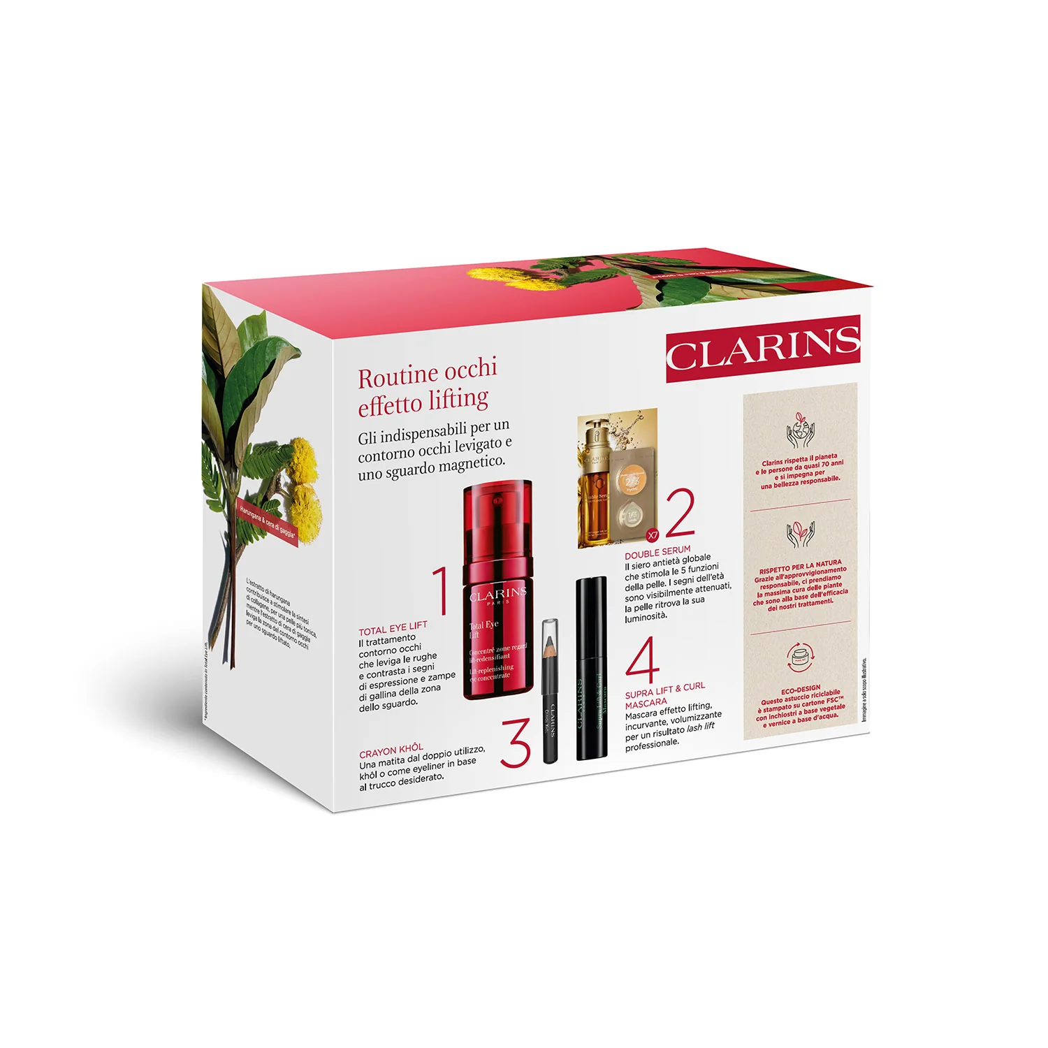 Trattamenti Occhi Kit Routine occhi effetto lifting - Cofanetto Occhi e Labbra, Cofanetto Lifting, Contorno occhi antirughe