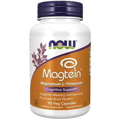 Magtein Magnesium L-treonatkapsler støtter hukommelse og konsentrasjon 90 kapsler 90 kapsler