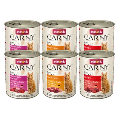 Animonda Carny Sparpackung für Erwachsene, 12 x 800 g