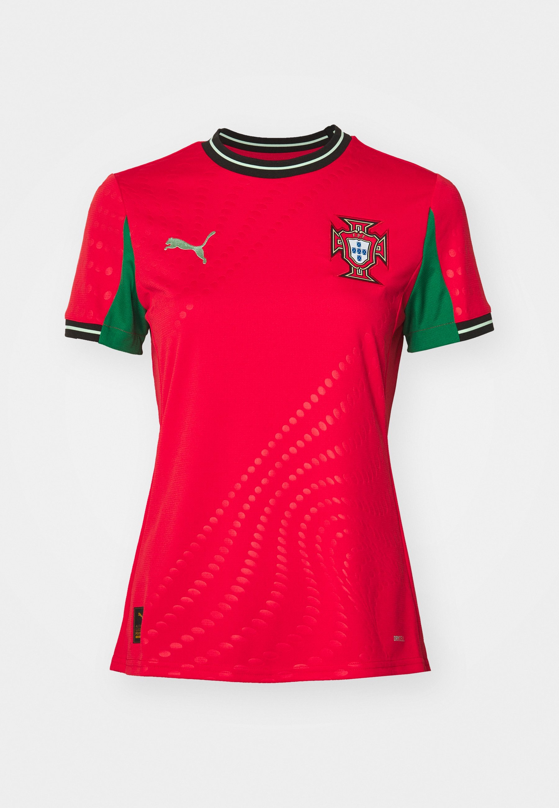 Puma PORTUGAL FPF HOME WN JERSEY REPLICA W - Voetbalshirt - puur rood-frisse mint