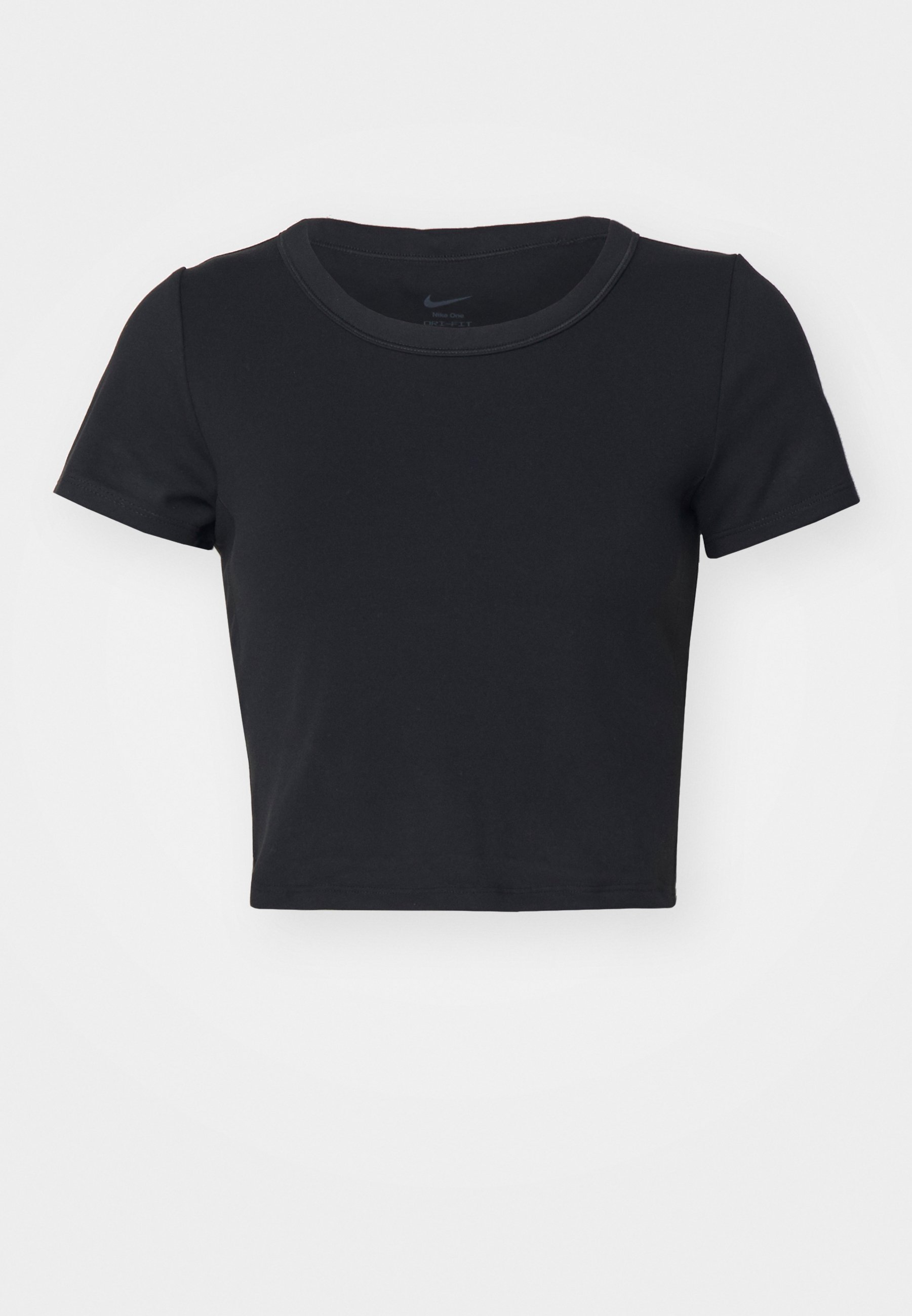 Nike Performance ONE FITTED TOP - Tricou sport - negru