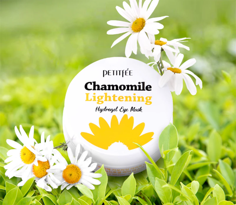 Máscara iluminadora para olhos Petitfée Camomila