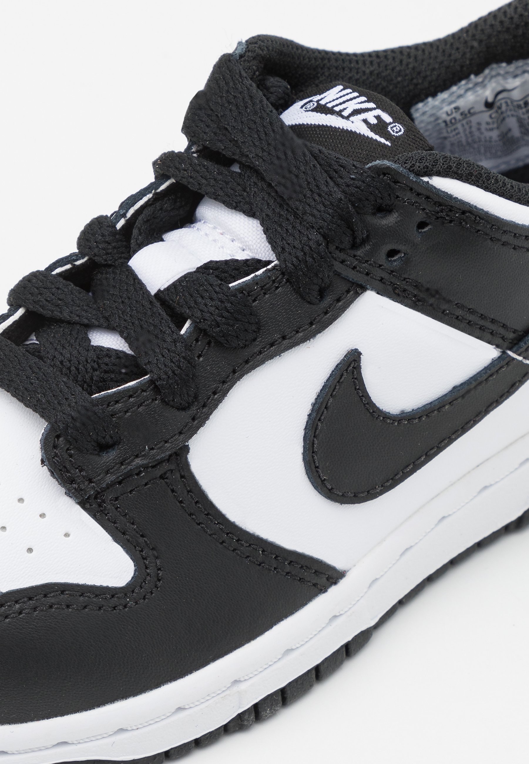 Nike Sportswear DUNK LOW - Sneakers - wit/zwart