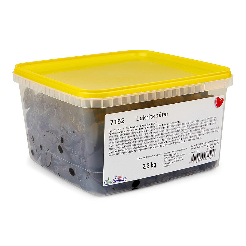 KnallGodt Lakridsbåde 2,2 kg