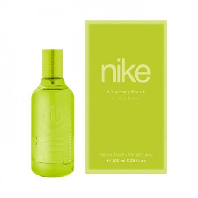 Nike Yummy Musk Eau de Toilette voor dames, fruitige geur, 100 ml