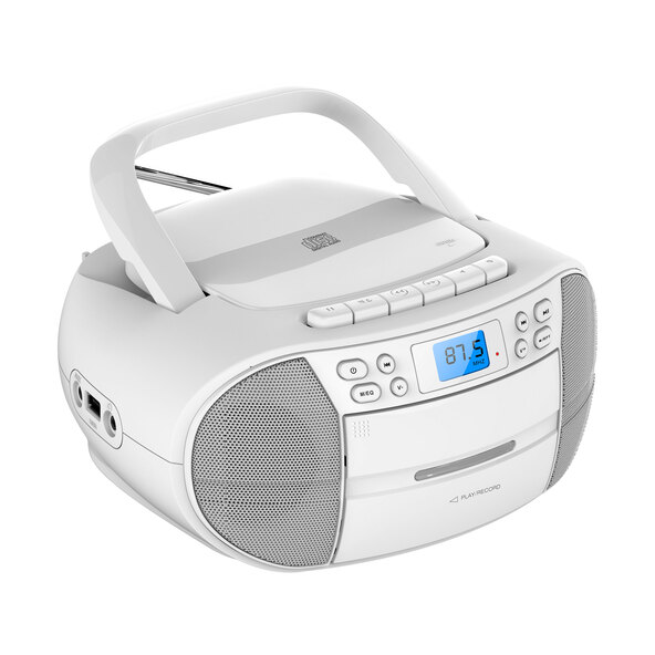 Boombox portabil CB-1, alb