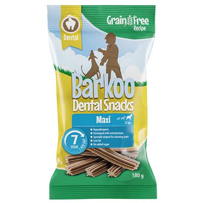 Barkoo Dental Snacks 7 žvýkacích bonbónů - bez obilovin
