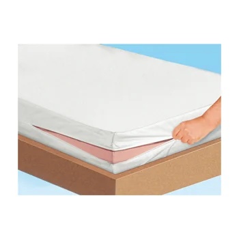 Funda de colchón antiácaros para niños de 120x60x15 cm.