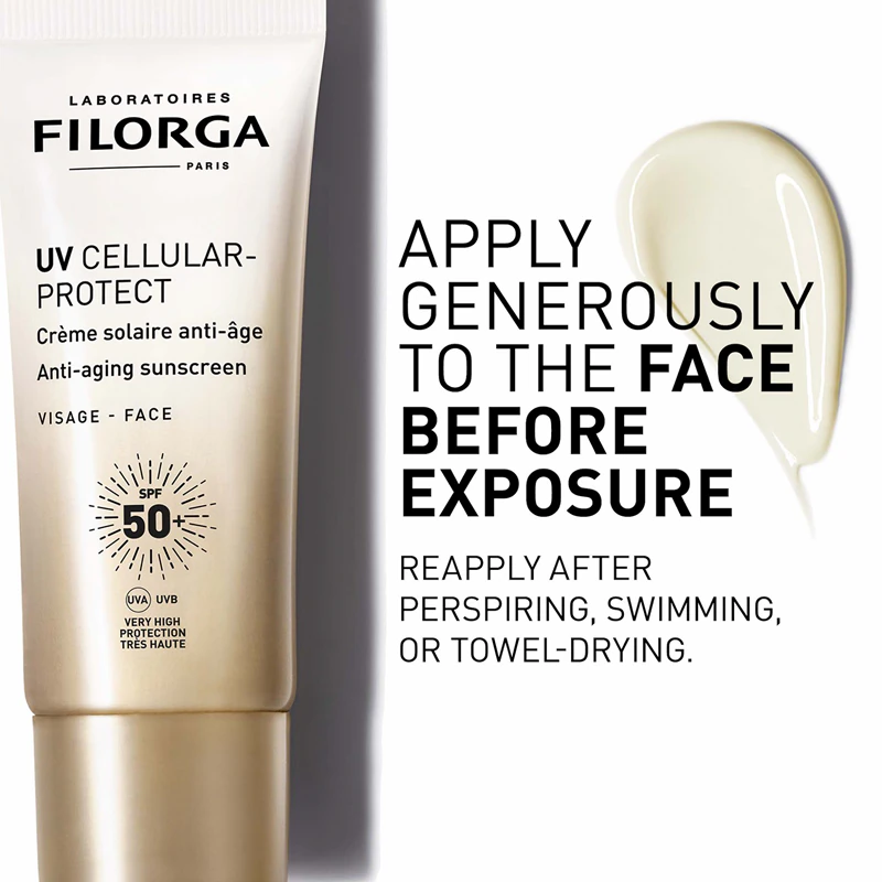 FILORGA UV CELLULAR-PROTECT FACE protetor solar facial antirrugas