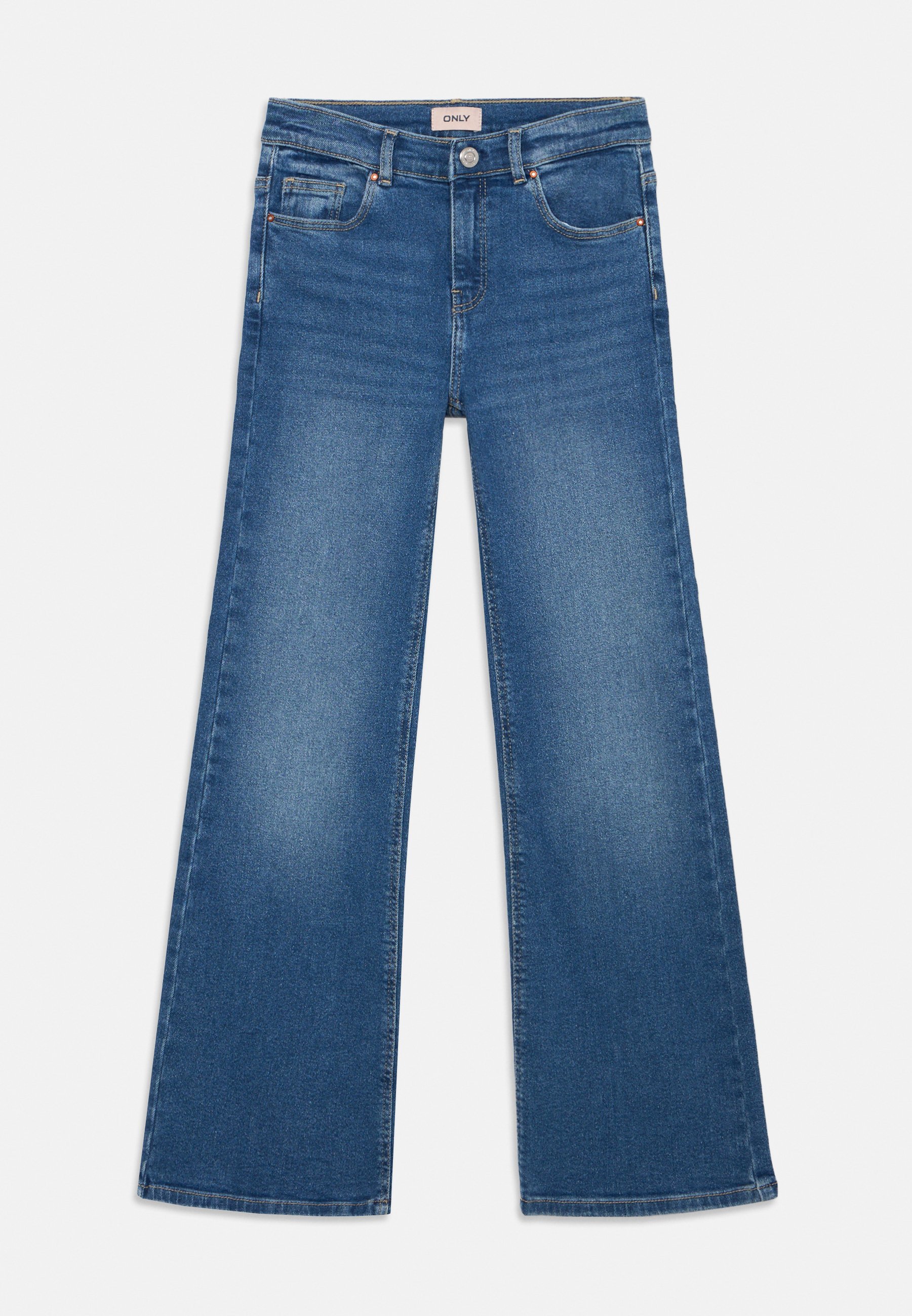 ONLY GIRLS KOGJUICY LIFE - Jean droit - denim bleu moyen