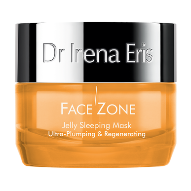 Dr. Irena Eris Face Zone Jelly -yönaamio, kosteuttava ja kiinteyttävä yönaamio, 50 ml