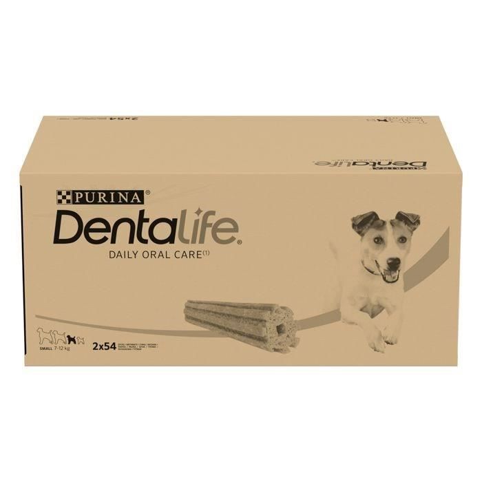 DENTALIFE  Mini - MultiPack - 108 Friandises à mâcher pour chiens de petite taille - 2 X 882g - Hygiène bucco-dentaire au quotidien