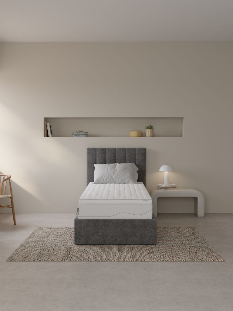 KVISTEN plus Nadmadrac 75x200 KVISTEN sivi DREAMZONE
