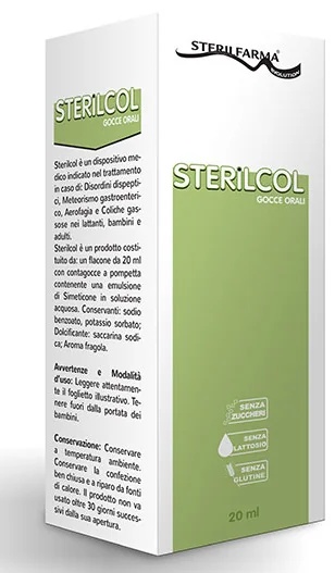 STERILFARMA Stericol gouttes orales contre les coliques 20 ml
