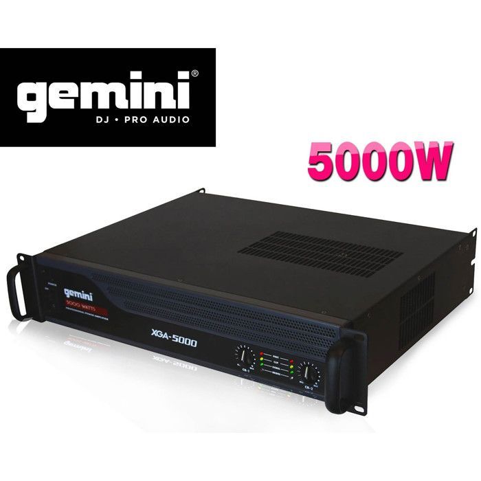 PA-geluidsversterker 5000W max. - GEMINI XGA5000