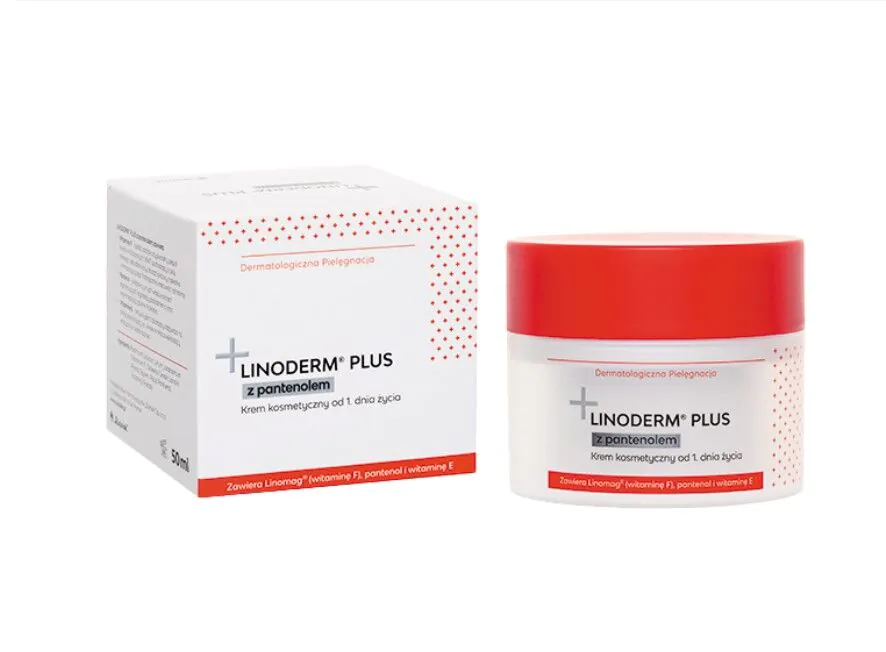 Linoderm Plus z Pantenolem, Krem kosmetyczny od 1. dnia życia
