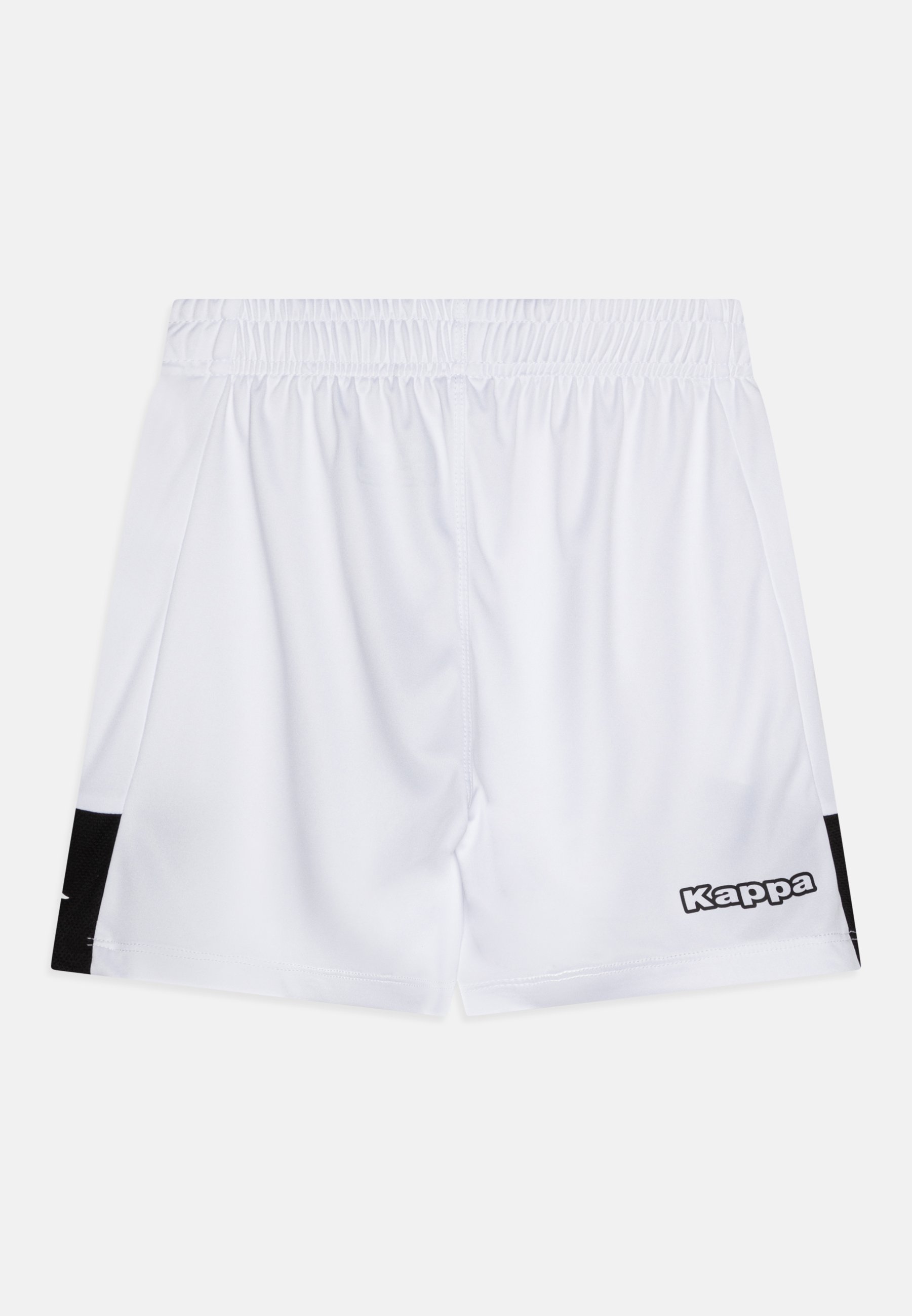Kappa UNISSEX - Calções desportivos - branco/preto