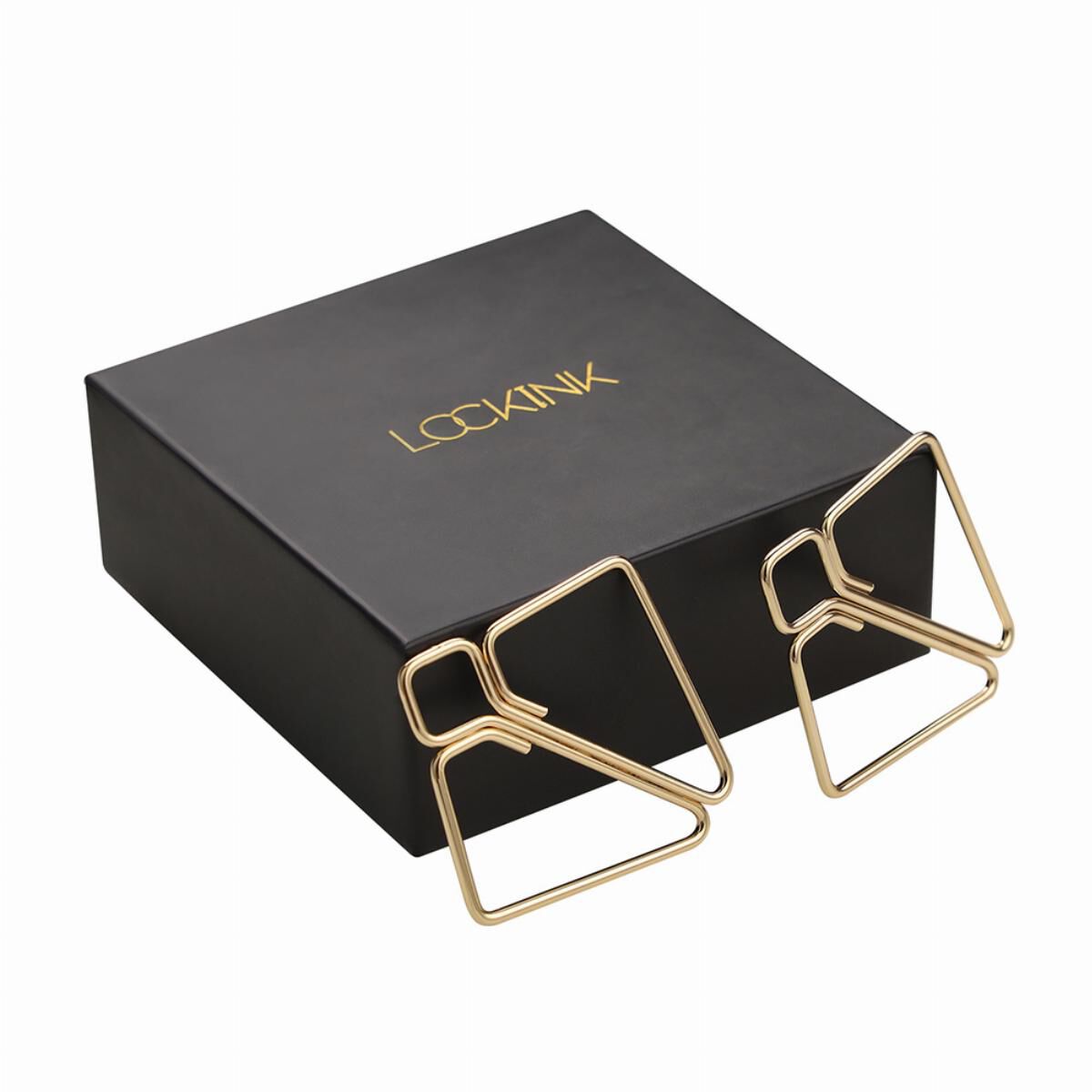 Pinzas para pezones Lockink doradas
