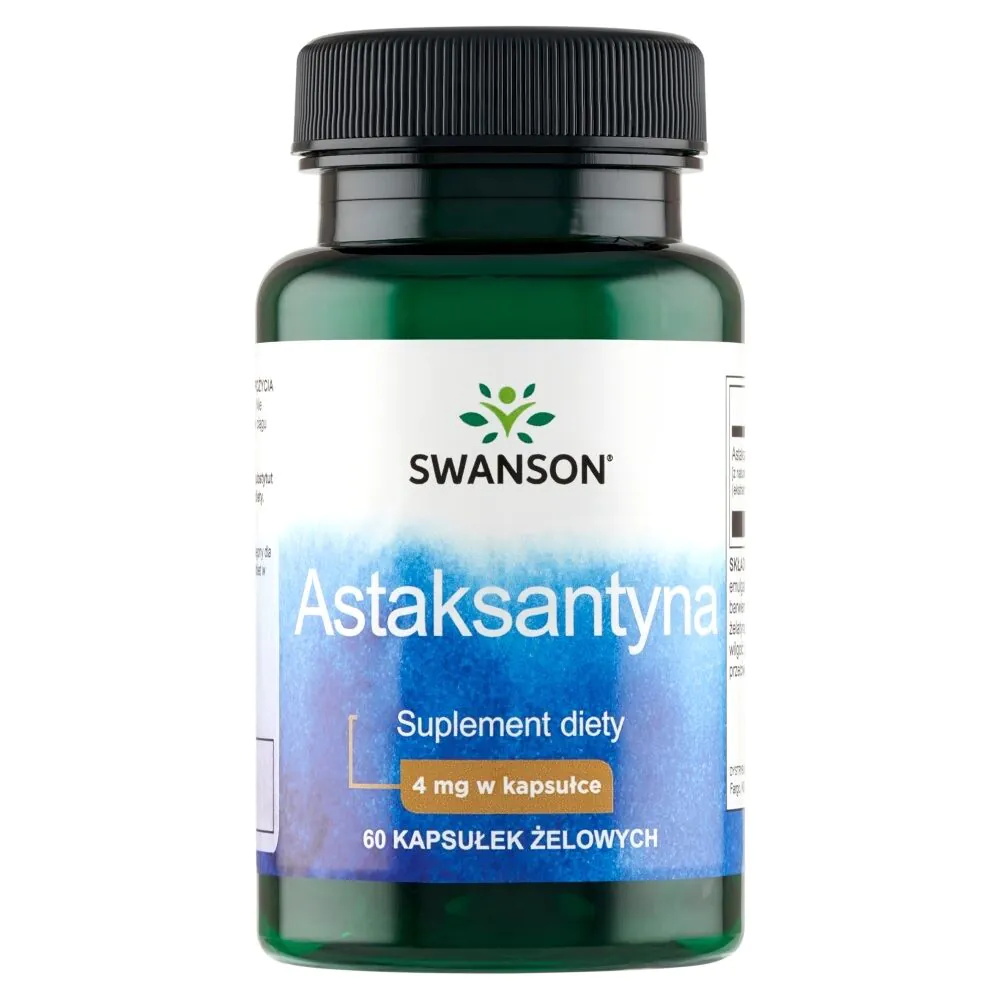Swanson Astaksantyna 4 mg Kapsułki