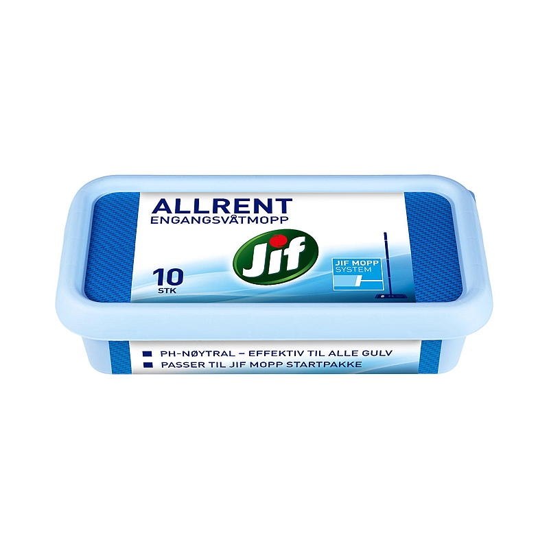 Jif Engangsmoppe 10-pak Jif Allrent