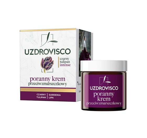 Uzdrovisco Czarny Tulipan Intense poranny krem przeciwzmarszczkowy 50ml