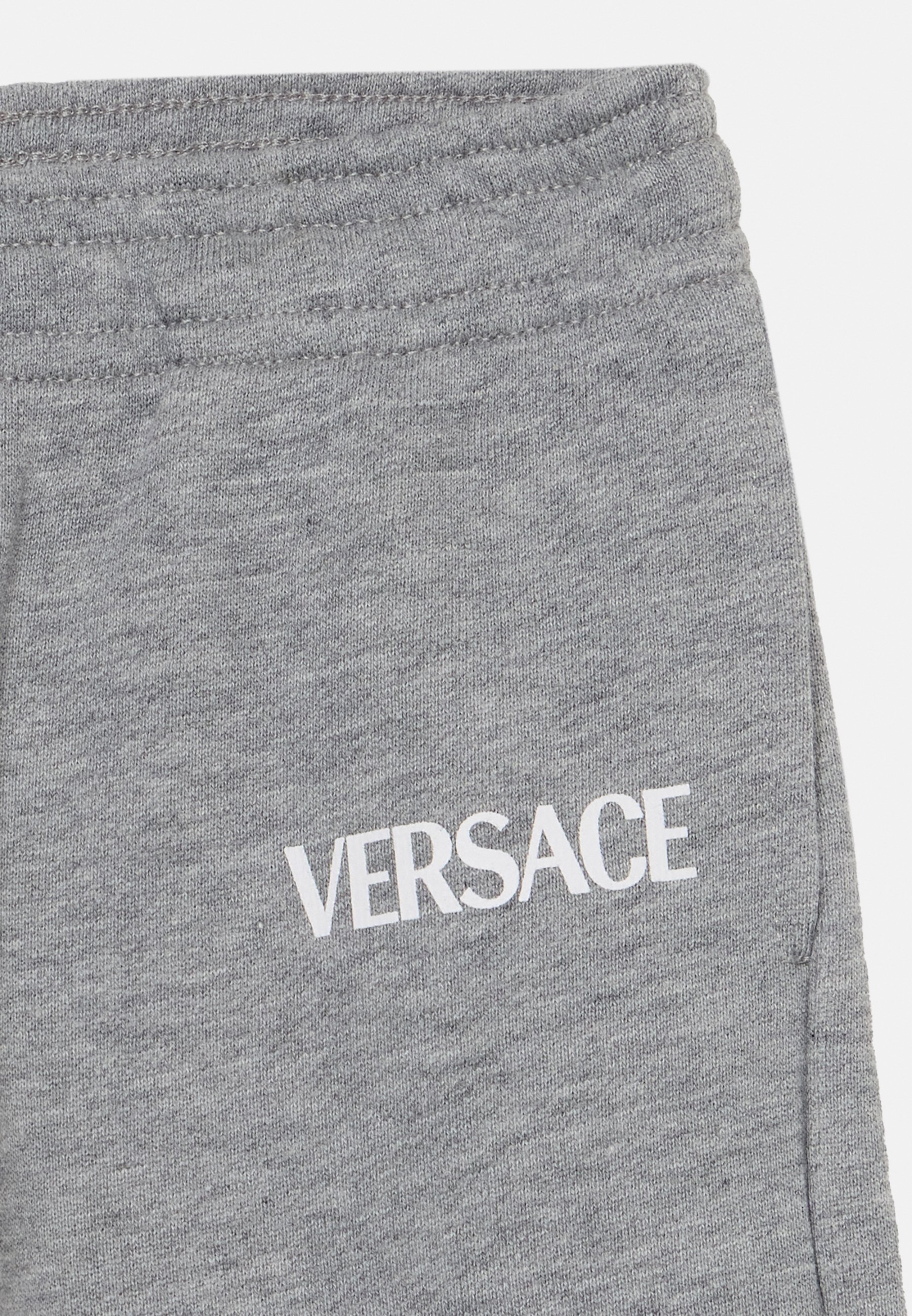 Versace PANT LOGO KIDS PRINT UNISEX - Trainingsbroek - grijs/wit