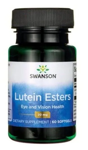 Swanson Ester Luteiny Preparat wspierający wzrok Kapsułki