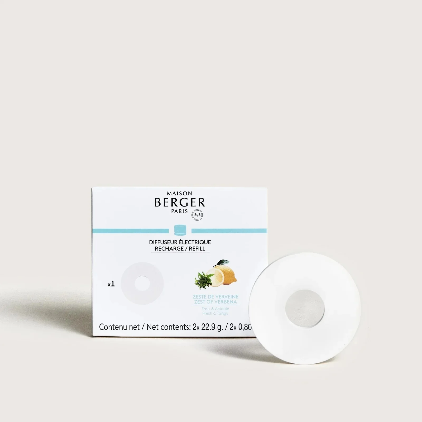 Diffuseur Électrique Ricarica per Diffusore Nomade - Zeste de Verveine - Profumo per Diffusore