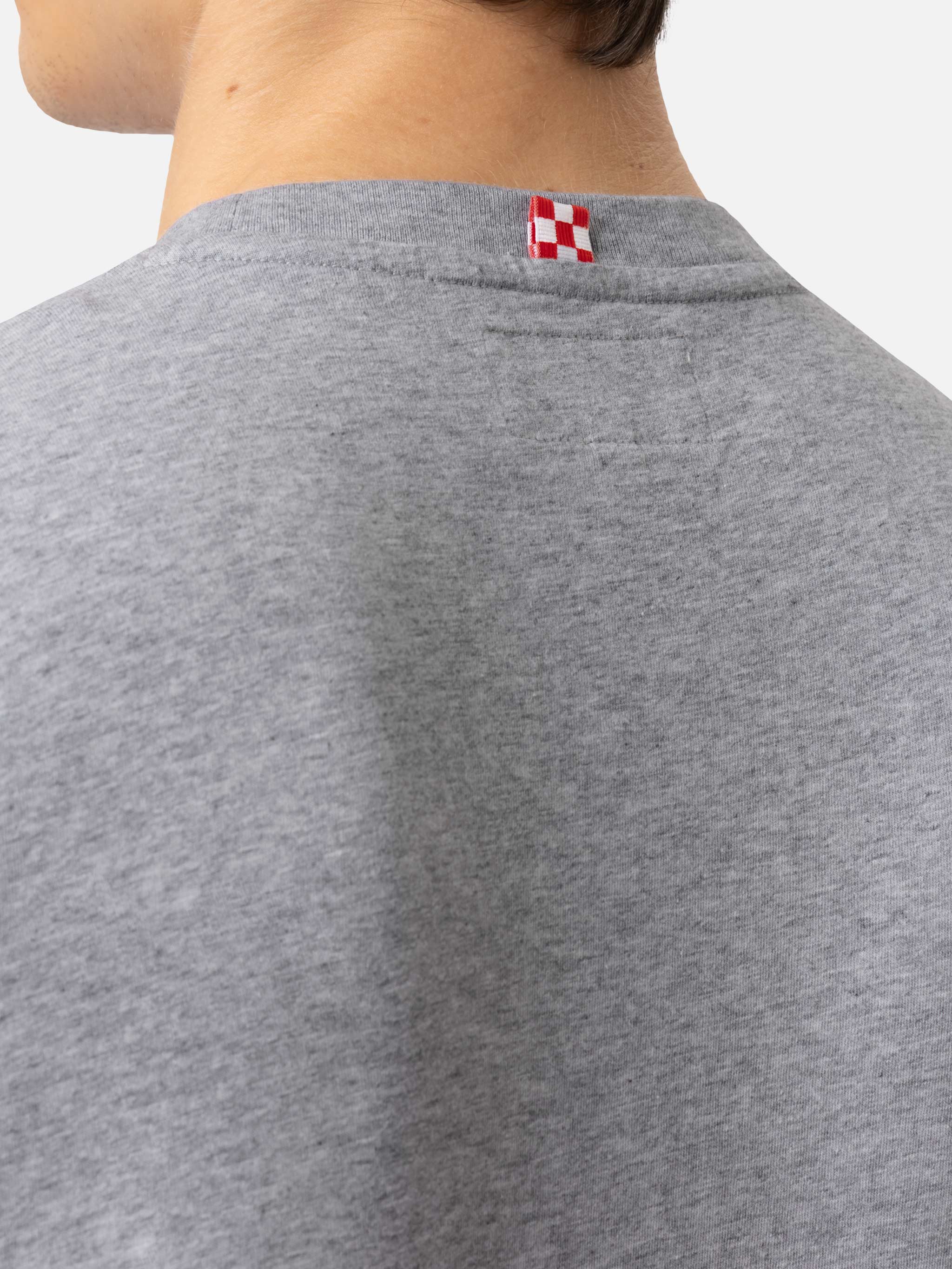 T-shirt Man in cotone organico con stampa St. Barth Tennis Club