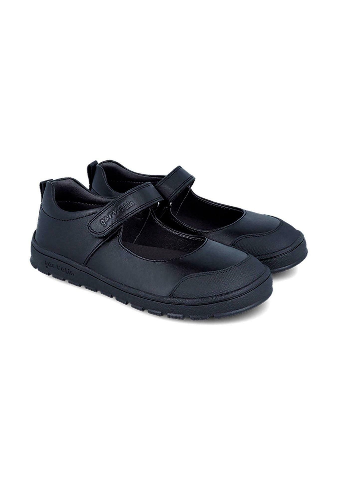 Garvalin ballerina's met enkelbandje - donkerblauw