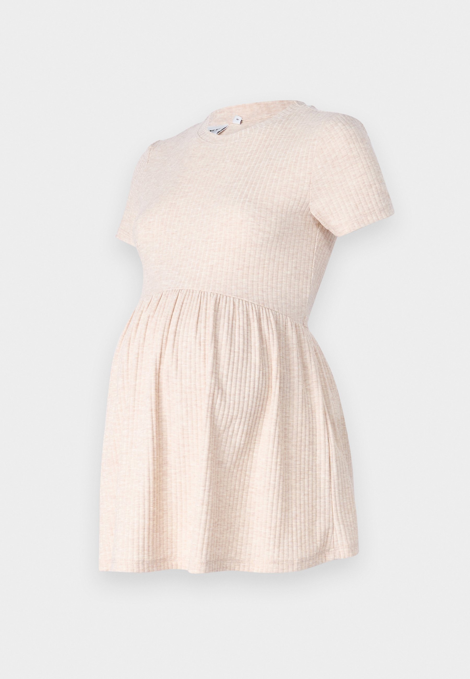 ONLY MATERNITY OLMMALAYA - T-skjorte - pumice stone
