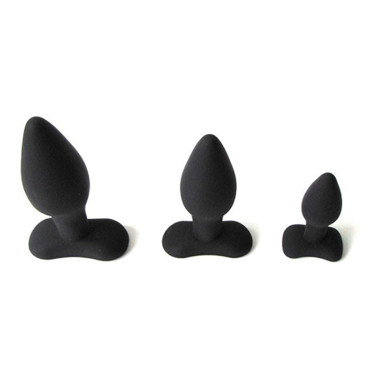 Intima Loveball Dreifach-Buttplug-Set – Schwarz