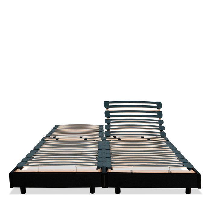 Juego de 2 bases de cama eléctricas Flex con listones de 2x90x200 cm.