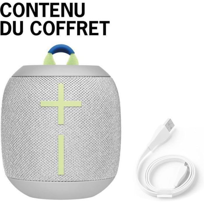 Altavoz Bluetooth potente WONDERBOOM 3, resistente al agua, flotante, al polvo y a las caídas, ideal para fiestas y jardines, color rosa, altavoz portátil.