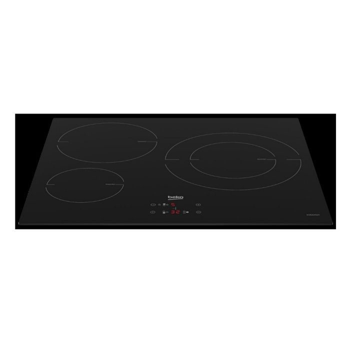 BEKO Induction Hob - HII63402MT - Black - 3 Cooking Zones - 5700 W