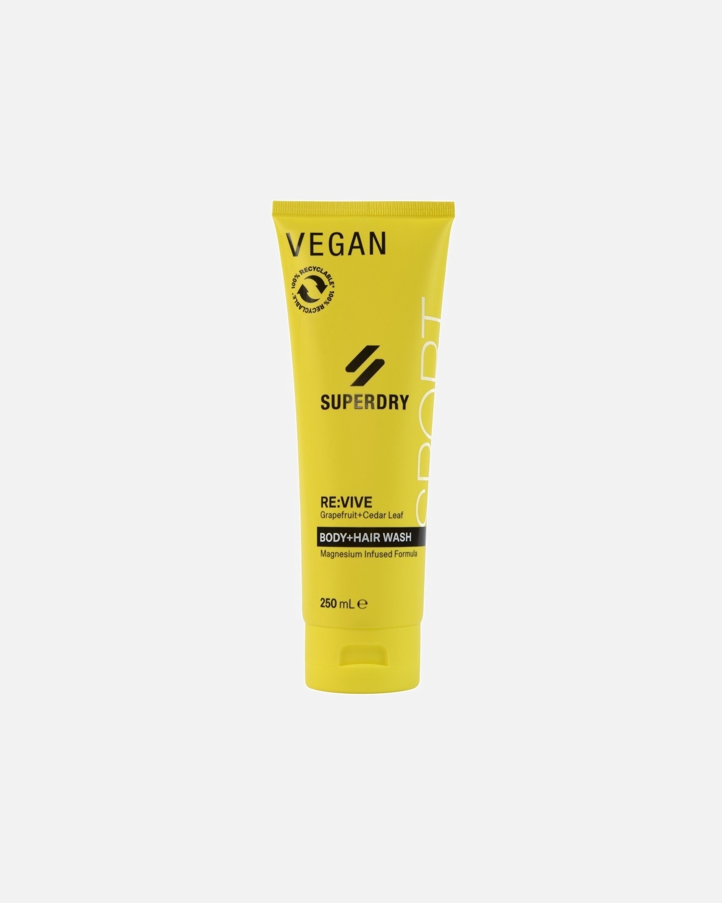 SuperDry šampon Sport za tijelo i kosu RE:vive - 250 ml