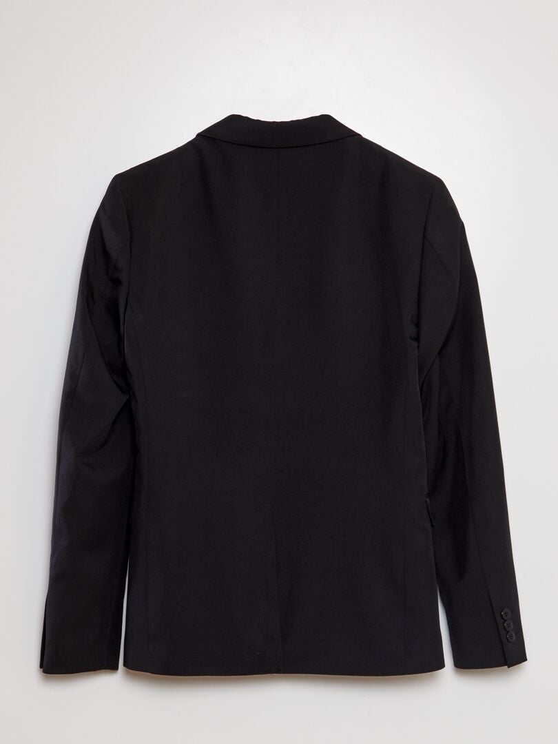 Blazer slim fit - preto