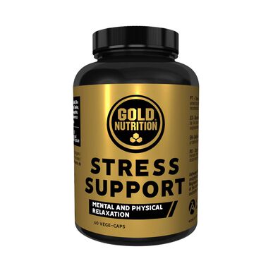 GOLDNUTRITION Streso palaikymas Protinio ir fizinio atsipalaidavimo kapsulės Nerimo mažinimas 60 kapsulių 60 kapsulių