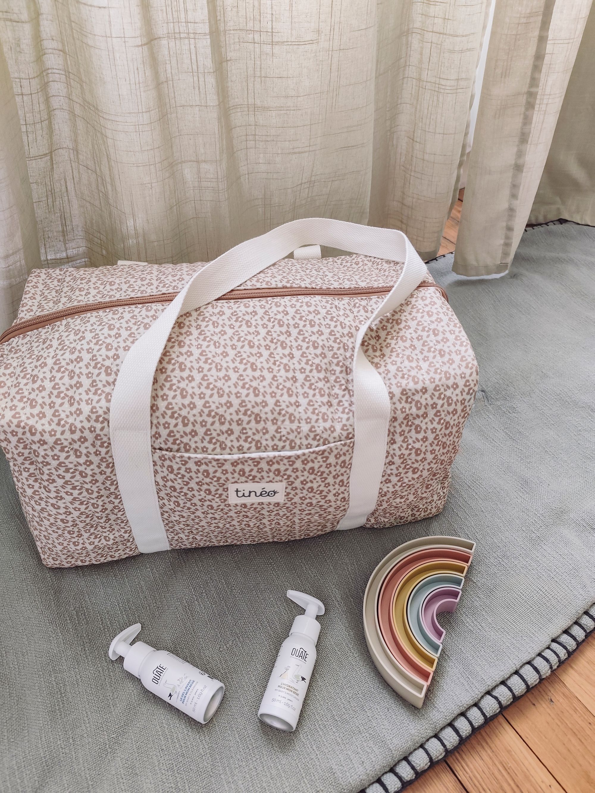 Sac à langer - TINEO - 40 x 22 x 24 cm - Léopard