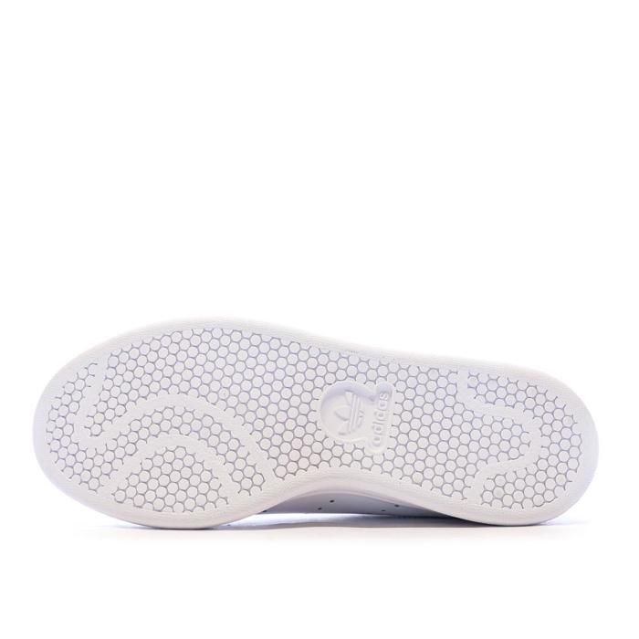 Zapatillas Adidas Stan Smith blancas/rosas para niña
