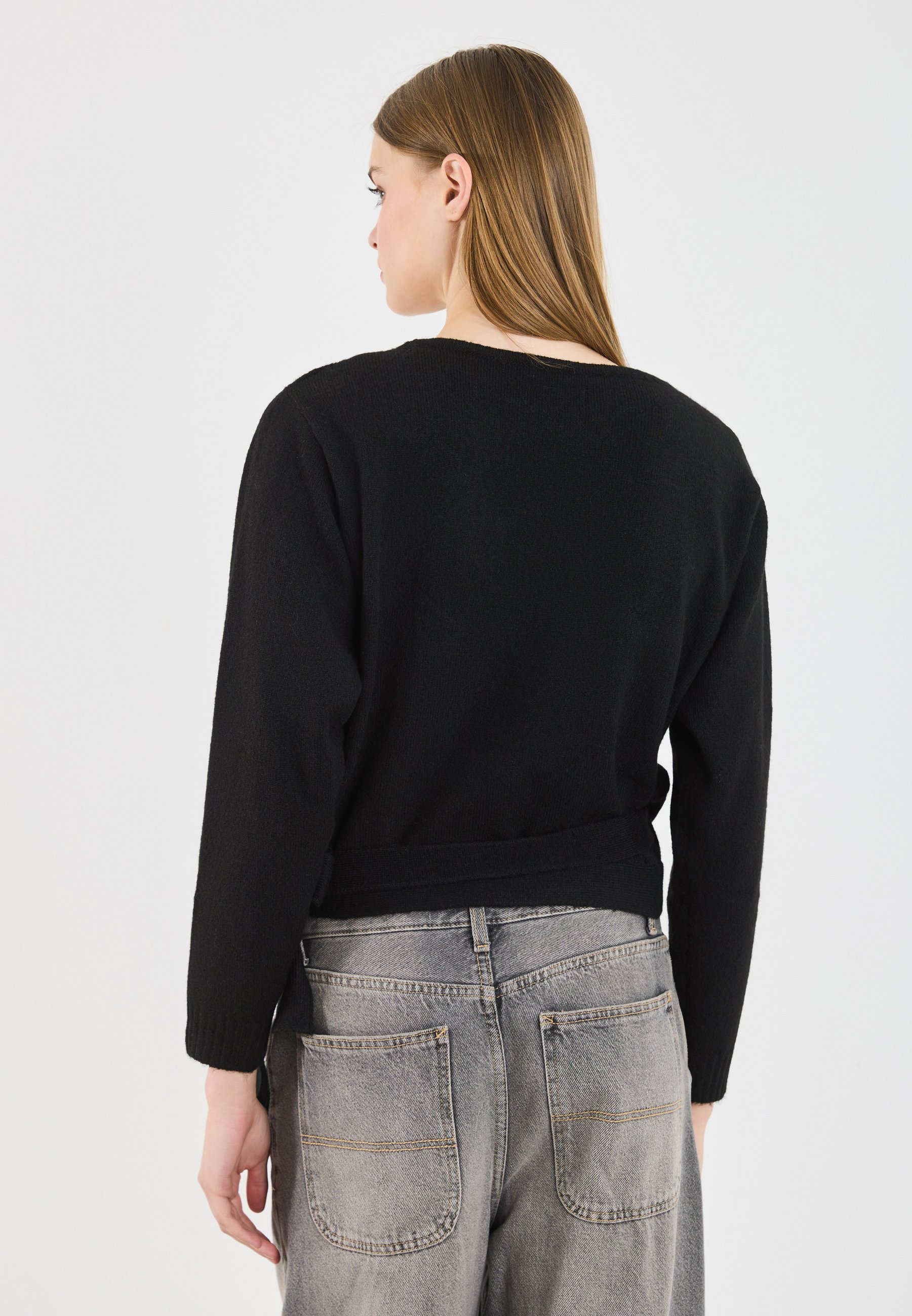 Even&Odd Cardigan - zwart