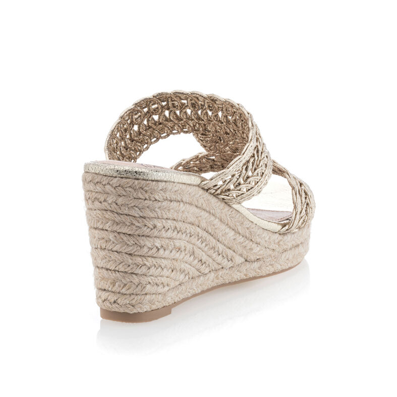 Gule espadriller/rebsåler til kvinder