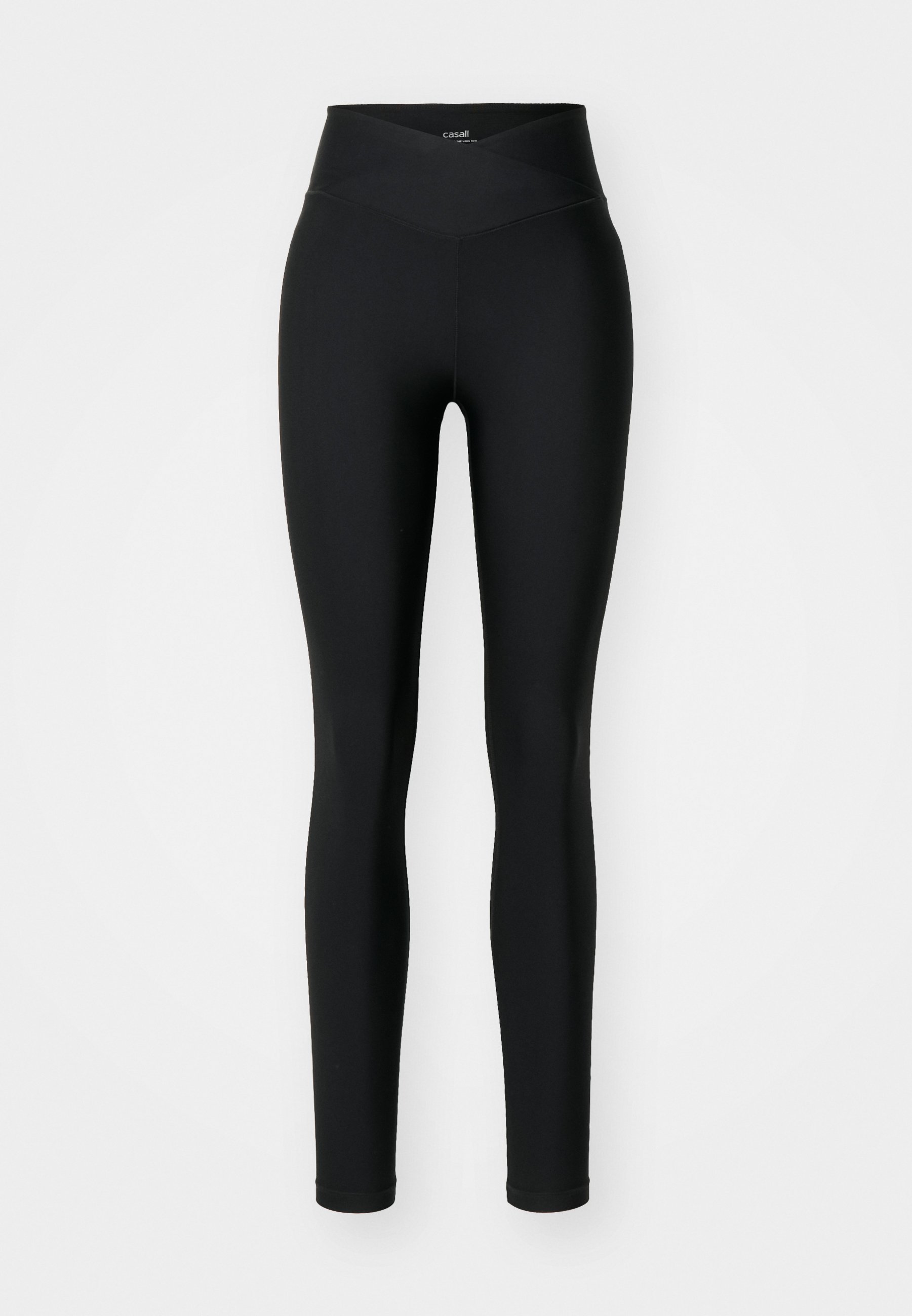 Casall OVERLAP - Leggings - zwart